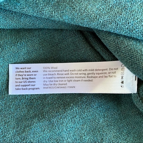 NEW Eileen Fisher 100% Wool Boxy Sweater - Picture 6 of 9